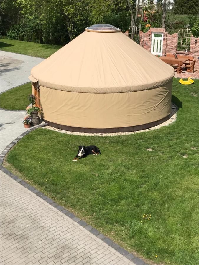 Moderne Jurte Herbsleben Hotell Eksteriør bilde